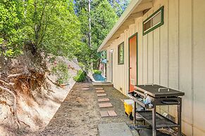 Peaceful Forest Views & Patio: Twain Harte Home