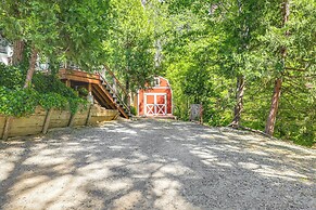 Peaceful Forest Views & Patio: Twain Harte Home