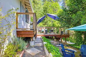 Peaceful Forest Views & Patio: Twain Harte Home