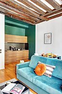 Chic 1BR Near Le Marais & Picasso Museum