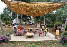 Private Eco Tent in Skiaxtro Cocoon Retreat