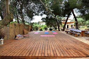 Private Eco Tent in Skiaxtro Cocoon Retreat