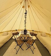 Cozy Dog Friendly Hot Tent With Log Burner