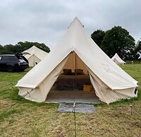 Cozy Dog Friendly Hot Tent With Log Burner