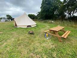 Cozy Dog Friendly Hot Tent With Log Burner