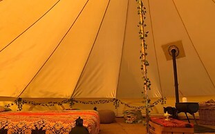 Cozy Dog Friendly Hot Tent With Log Burner