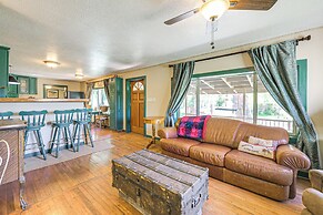 5 Mi to Navajo State Park: Riverfront Cabin!