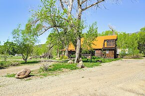 5 Mi to Navajo State Park: Riverfront Cabin!