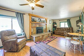 5 Mi to Navajo State Park: Riverfront Cabin!