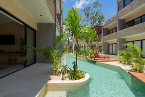 Stylish Tulum Studio Terrace Pool Relax