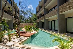 Stylish Tulum Studio Terrace Pool Relax