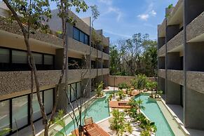 Stylish Tulum Studio Terrace Pool Relax
