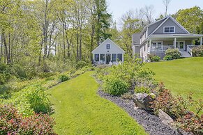 Oceanfront Studio w/ Private Dock in Harpswell!