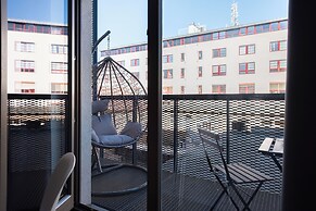 Comfy loft with balcony