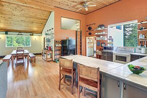 Rustic & Modern Home w/ Forest Views in Newport!