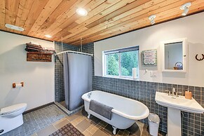 Rustic & Modern Home w/ Forest Views in Newport!