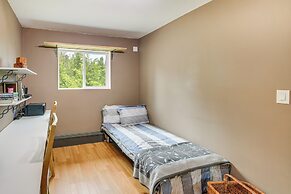 Rustic & Modern Home w/ Forest Views in Newport!