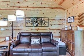 10 Mi to Main St Murphy: Cabin w/ Covered Deck!
