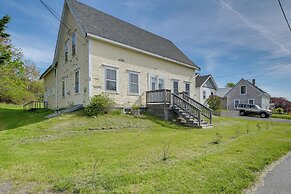Walk to Beach: House w/ Deck & Yard in Lubec!