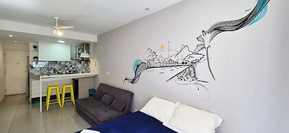 Studio Copacabana a 100 metros da Praia