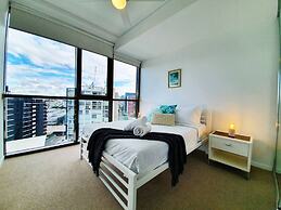2BR Food Drink Hub Pool Balcony Gym Rooftop