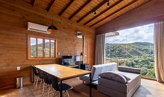 Cabana c/ vista e jacuzzi Serra Catarinense VST025