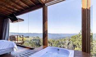 Cabana c lareira prox. de Florianópolis VST033