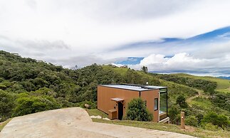 Chalé c Lareira perto de Florianópolis VST034
