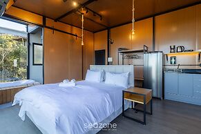 Cabana jacuzzi e vista na serra VST036