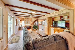 Dock + Kayaks: Annabessacook Lake Retreat!