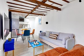 Chic 1BR Steps from Montorgueil
