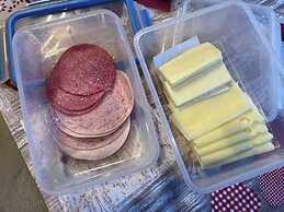 Schlafen im Weinfass