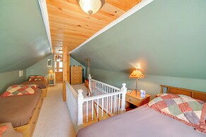 Ski, Ice Fish & Snowmobile: Getaway w/ Deck!