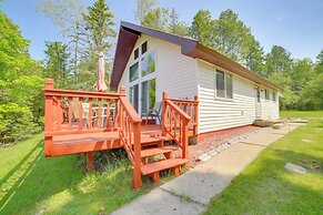 Ski, Ice Fish & Snowmobile: Getaway w/ Deck!