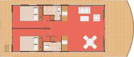 Hausboot in Barth am Barther Bodden