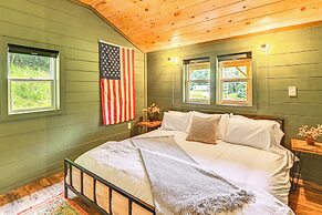 Covered Deck & Hot Tub: Cozy Retreat in Campton!