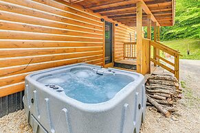 Covered Deck & Hot Tub: Cozy Retreat in Campton!