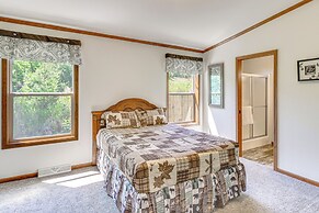 'woman Lake Chain Retreat' w/ Deck & Dock!