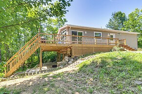 'woman Lake Chain Retreat' w/ Deck & Dock!