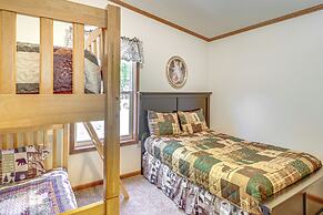 'woman Lake Chain Retreat' w/ Deck & Dock!