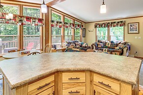 'woman Lake Chain Retreat' w/ Deck & Dock!