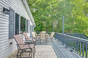 Snowmobile Trail On-site: Cozy Post Lake Retreat