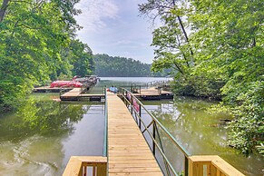 11 Mi to State Park: Home w/ Dock in Mill Spring!