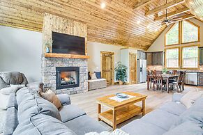 11 Mi to State Park: Home w/ Dock in Mill Spring!