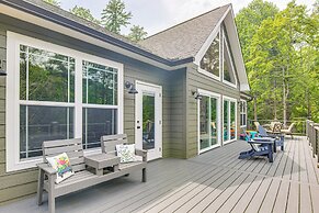 11 Mi to State Park: Home w/ Dock in Mill Spring!