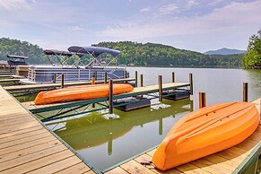 11 Mi to State Park: Home w/ Dock in Mill Spring!