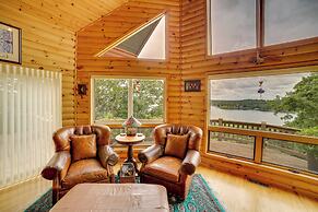Decks & Views: Spacious Cabin Near Table Rock Lake