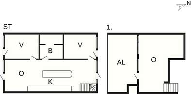 6 Person Holiday Home on a Holiday Park in Romo
