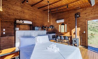 Cabana aconchegante c/ jacuzzi e lareira – VST019