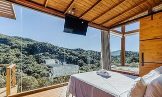 Cabana aconchegante c/ jacuzzi e lareira – VST019